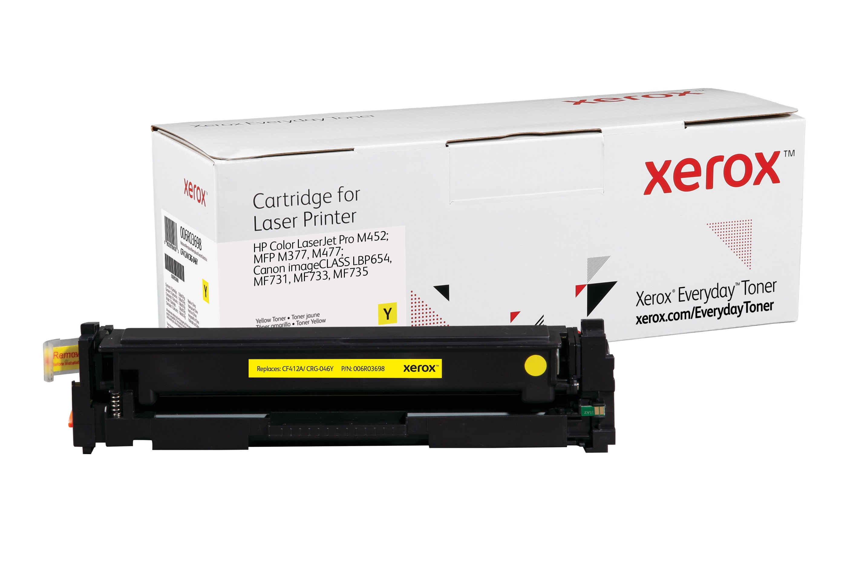 Xerox Everyday Alternativtoner für CF412A/ CRG-046Y Gelb für ca. 2300 Seiten