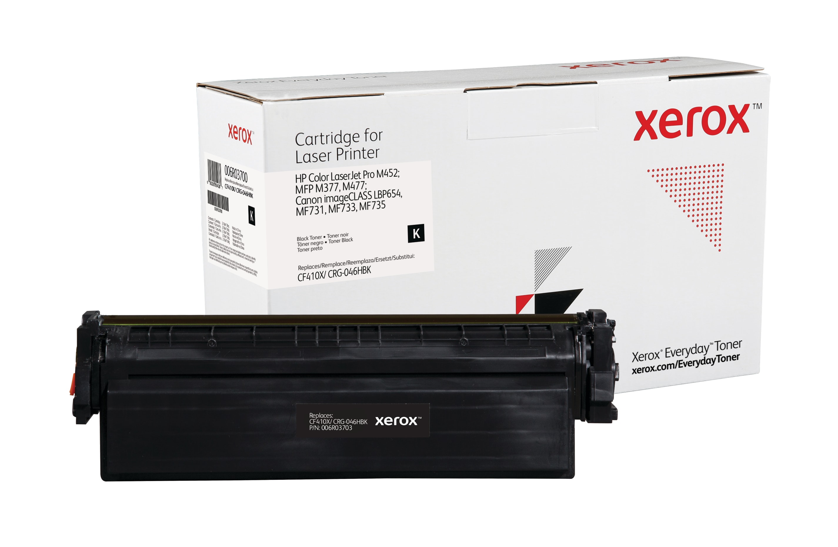 Xerox Everyday Alternativtoner für CF410X/ CRG-046HBK Schwarz für ca. 6500Seiten