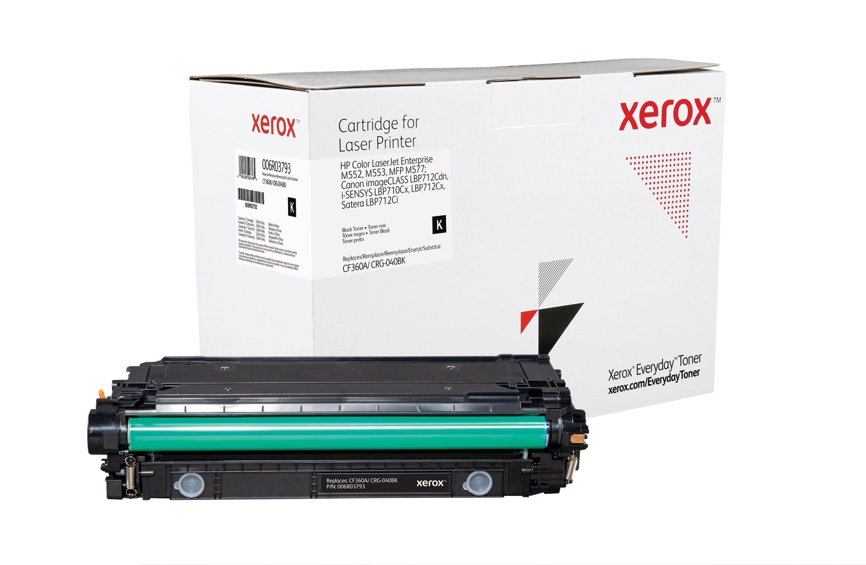 Xerox Everyday Alternativtoner für CF360A/ CRG-040BK Schwarz für ca. 6000 Seiten