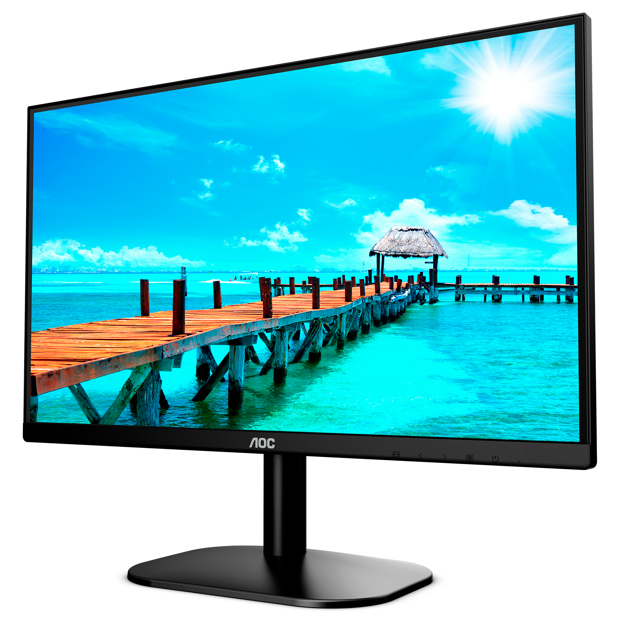 AOC 22B2H 54,7cm (21,5") FHD-Monitor 16:9 VGA/HDMI 5ms 250cd/m² 50Mio:1