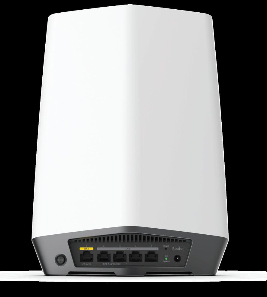 Netgear Orbi Pro WiFi 6 Business Tri-Band Mesh AX6000 SXK80B3 1 Router+2 Satell.