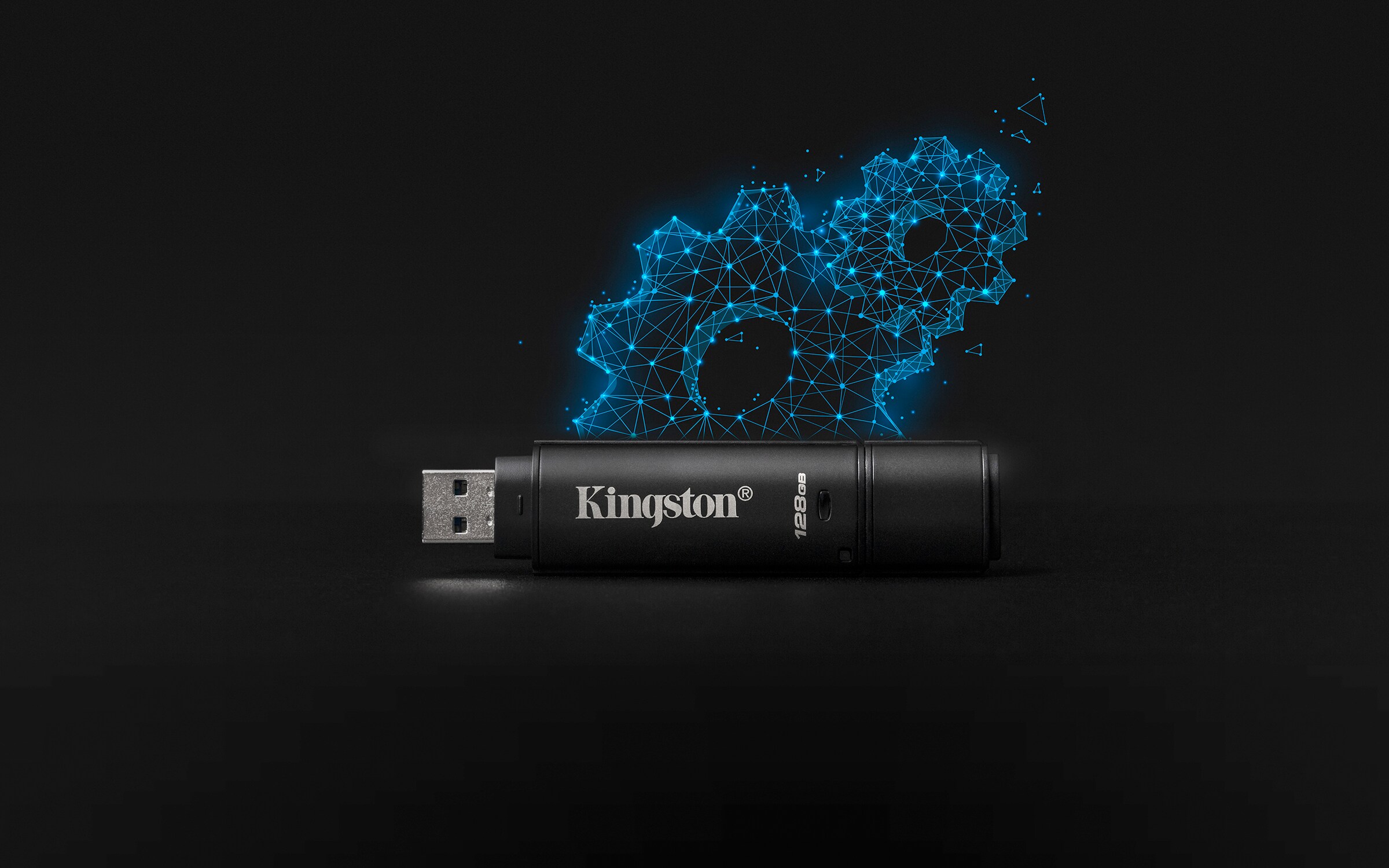 Kingston 128 GB DataTraveler 4000G2 Data Secure Stick mit Management USB3.0