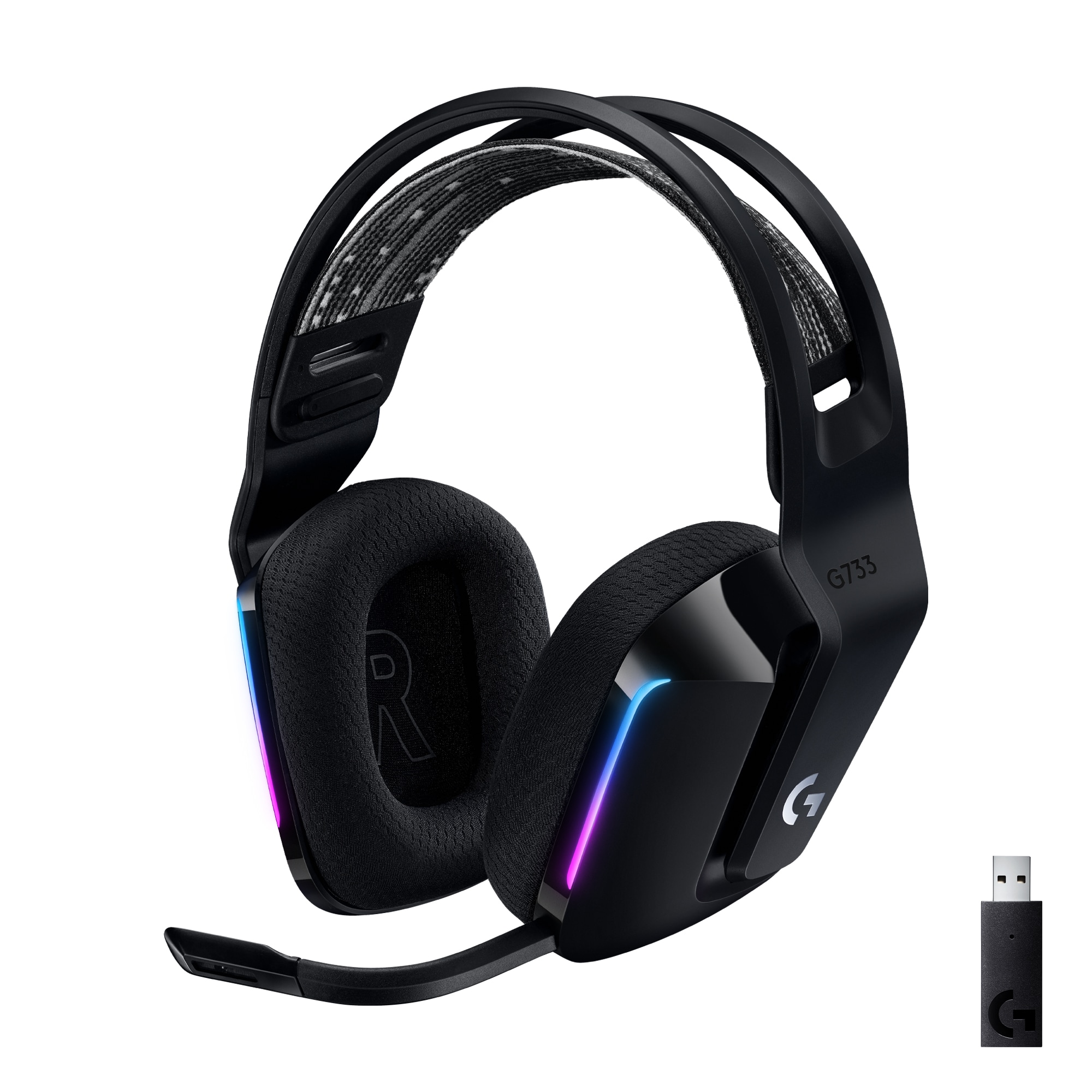 Logitech schwarz Headset LIGHTSPEED Kabelloses G733 ++ Gaming Cyberport