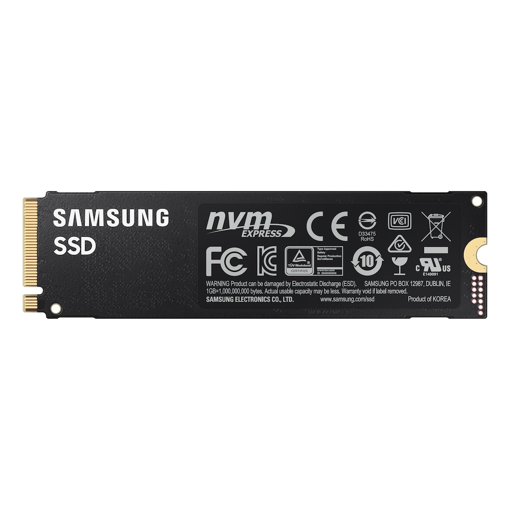 Samsung 980 PRO Interne NVMe SSD 1 TB M.2 2280 PCIe 4.0 V-NAND MLC