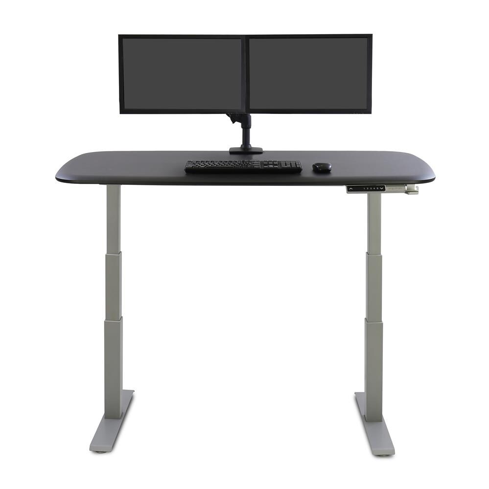 Ergotron LX Dual Direct Monitorarm, Tischhalterung (Schwarz)