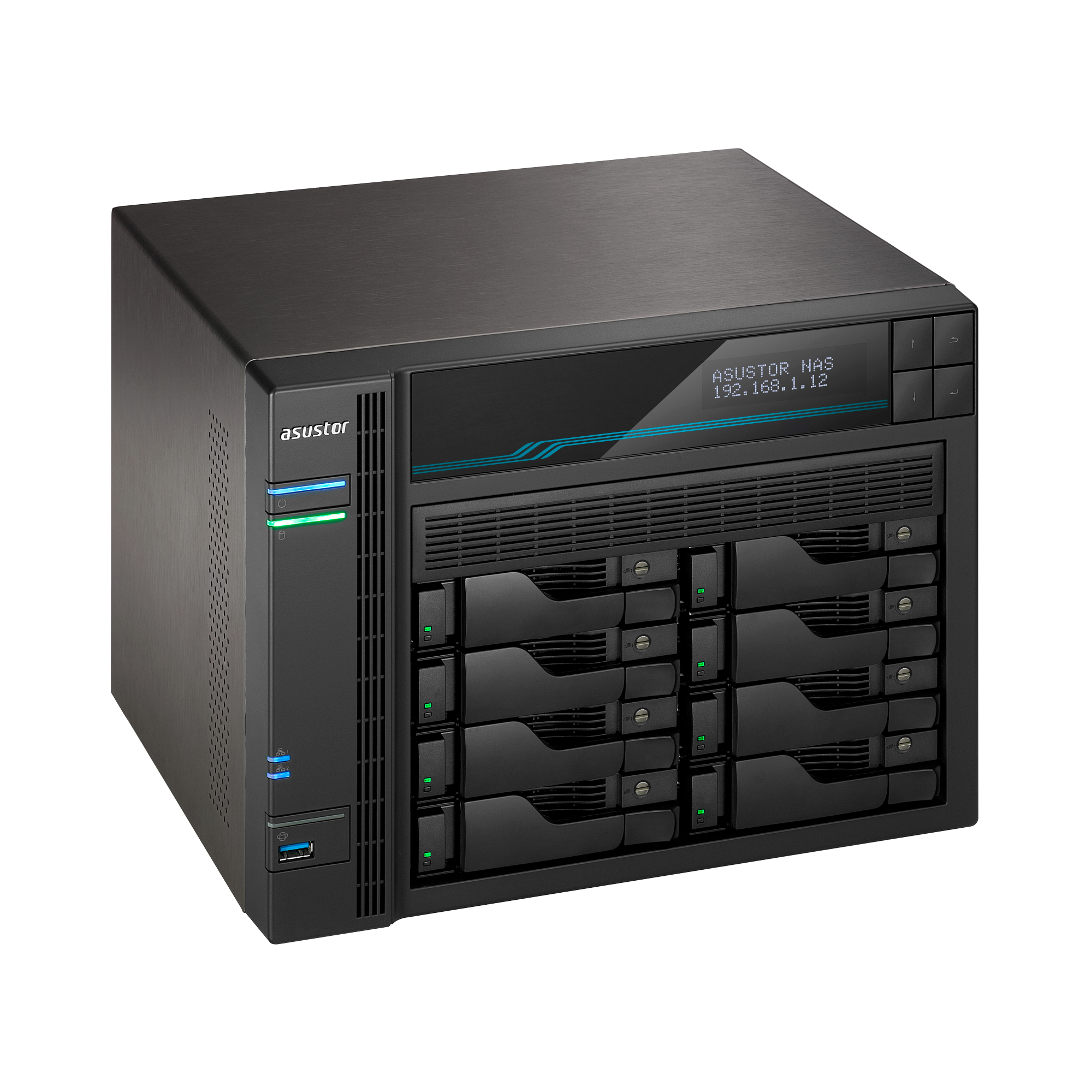 ASUSTOR AS6508T Lockerstor 8 NAS System 8-bay