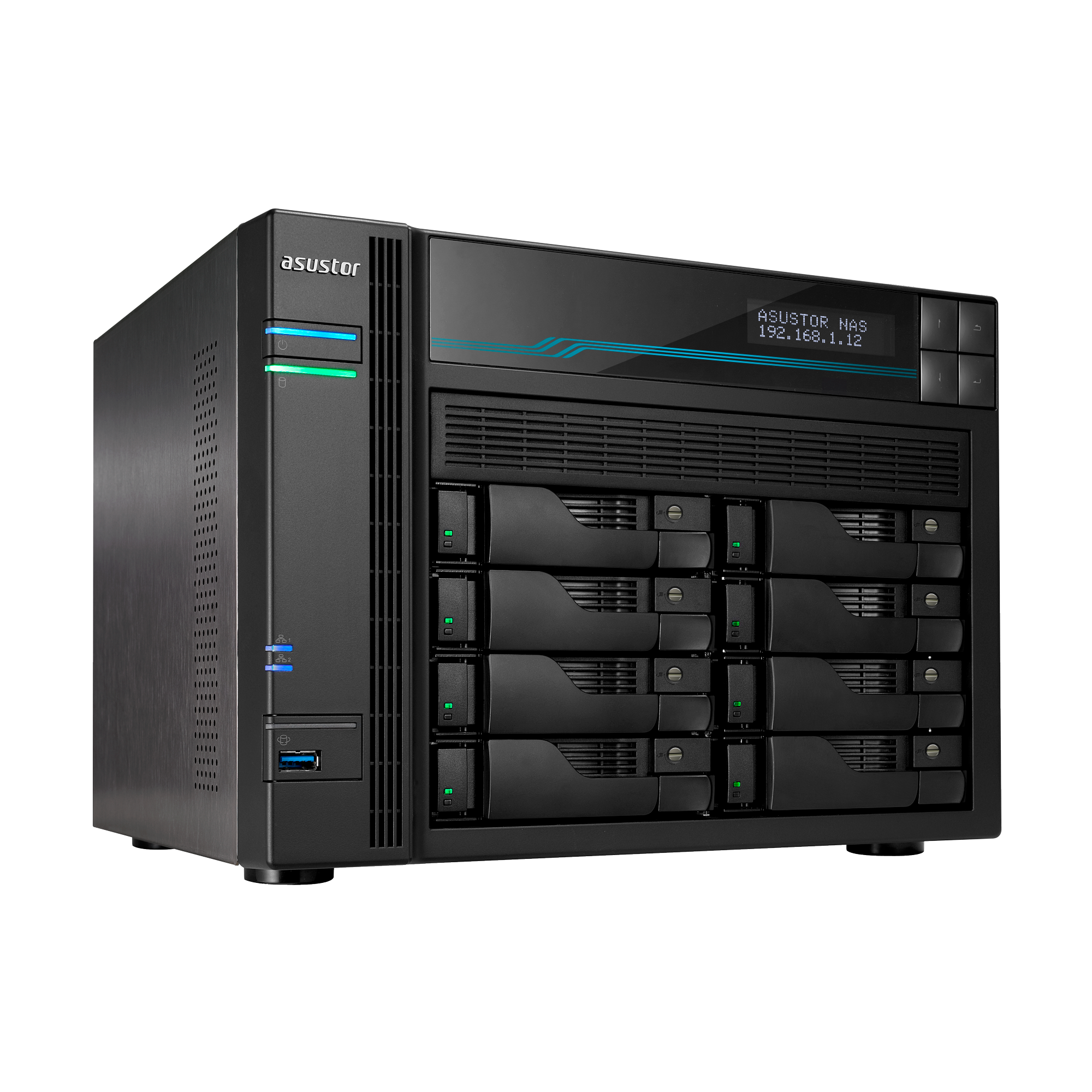 ASUSTOR AS6508T Lockerstor 8 NAS System 8-bay