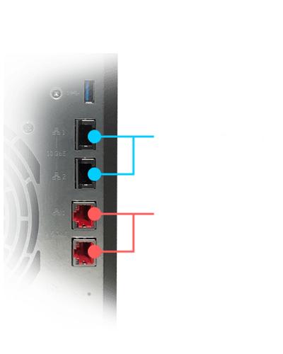 ASUSTOR AS6508T Lockerstor 8 NAS System 8-bay