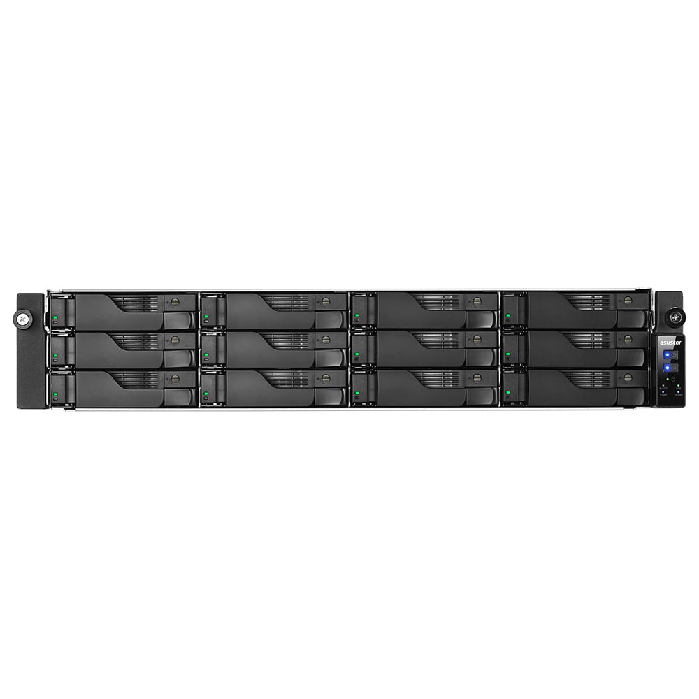 ASUSTOR AS7112RDX+Rail, Lockerstor 12R Pro NAS System 12-bay