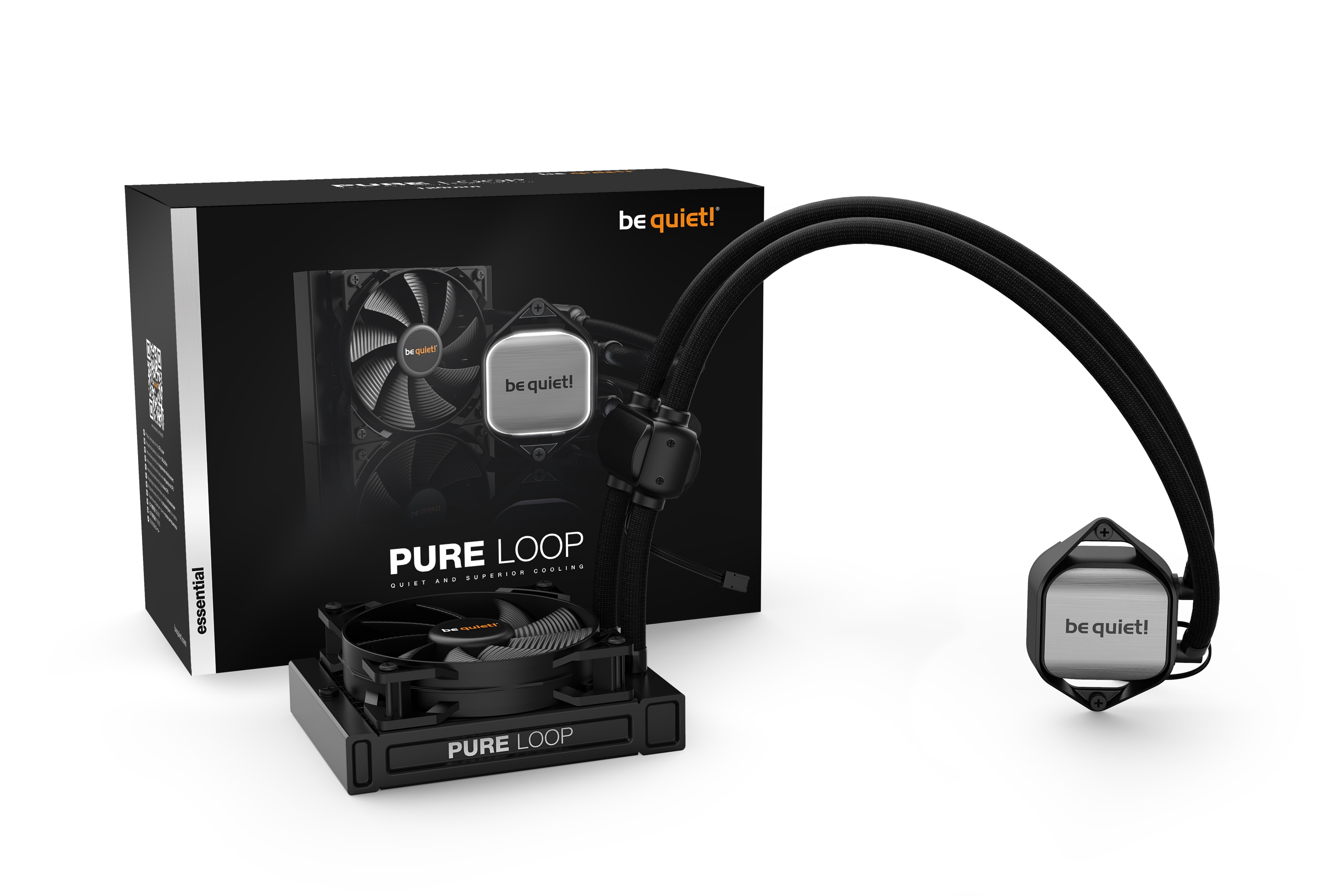 be quiet! Pure LOOP Wasserkühlung 120 mm für Intel i3 / AMD Ryzen 3