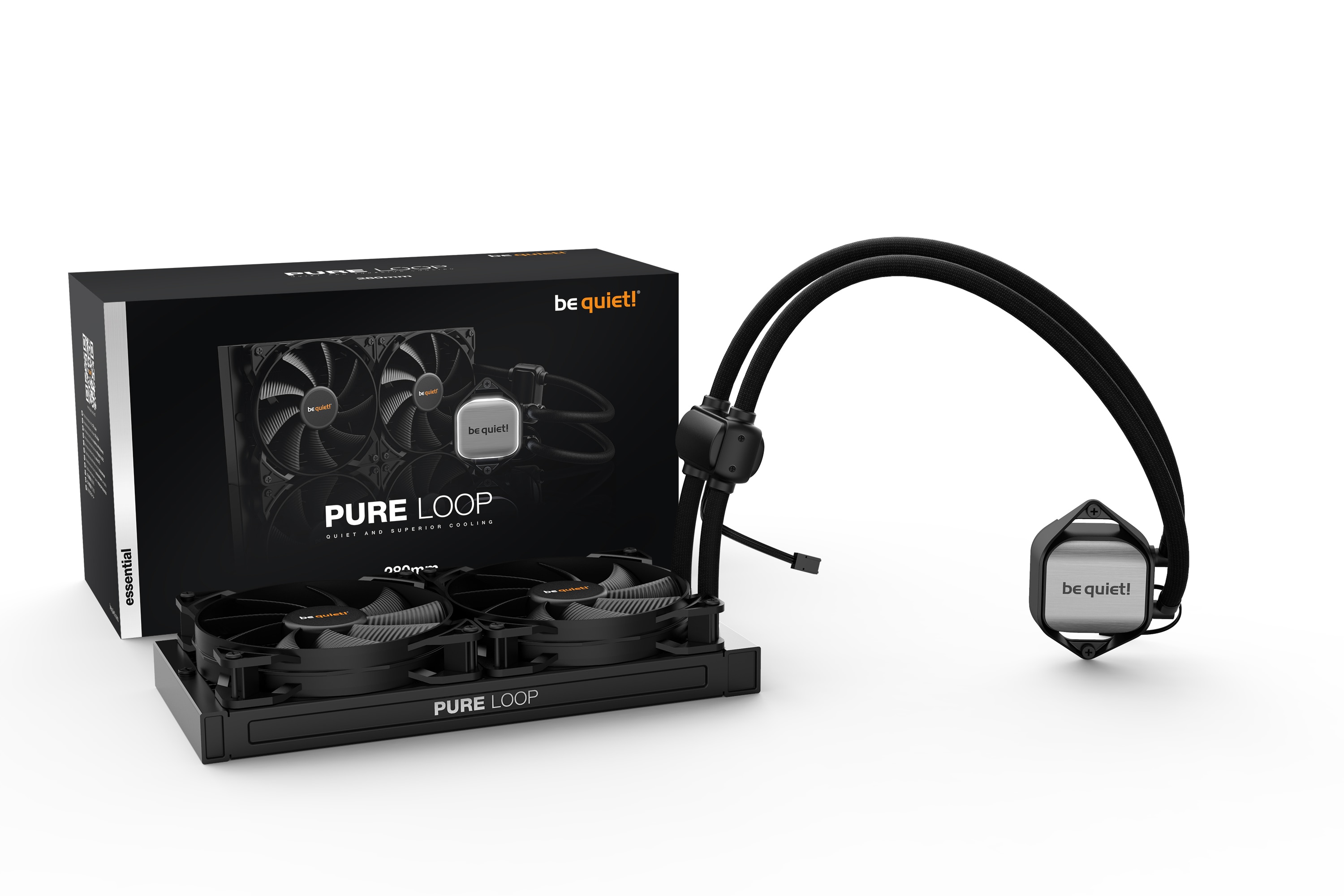 be quiet! Pure LOOP Wasserkühlung 280 mm für Intel/AMD