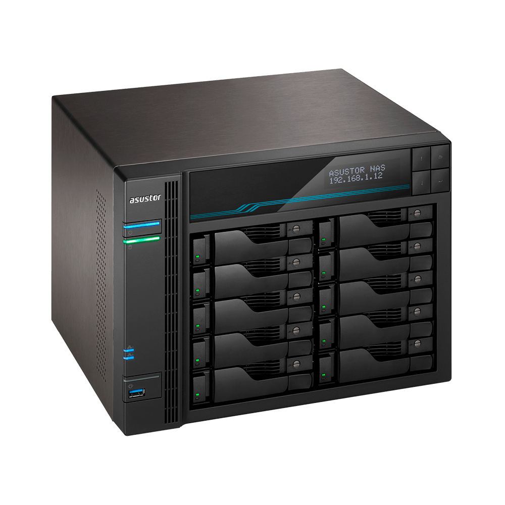 ASUSTOR AS7110T Lockerstor 10 Pro NAS System 10-bay