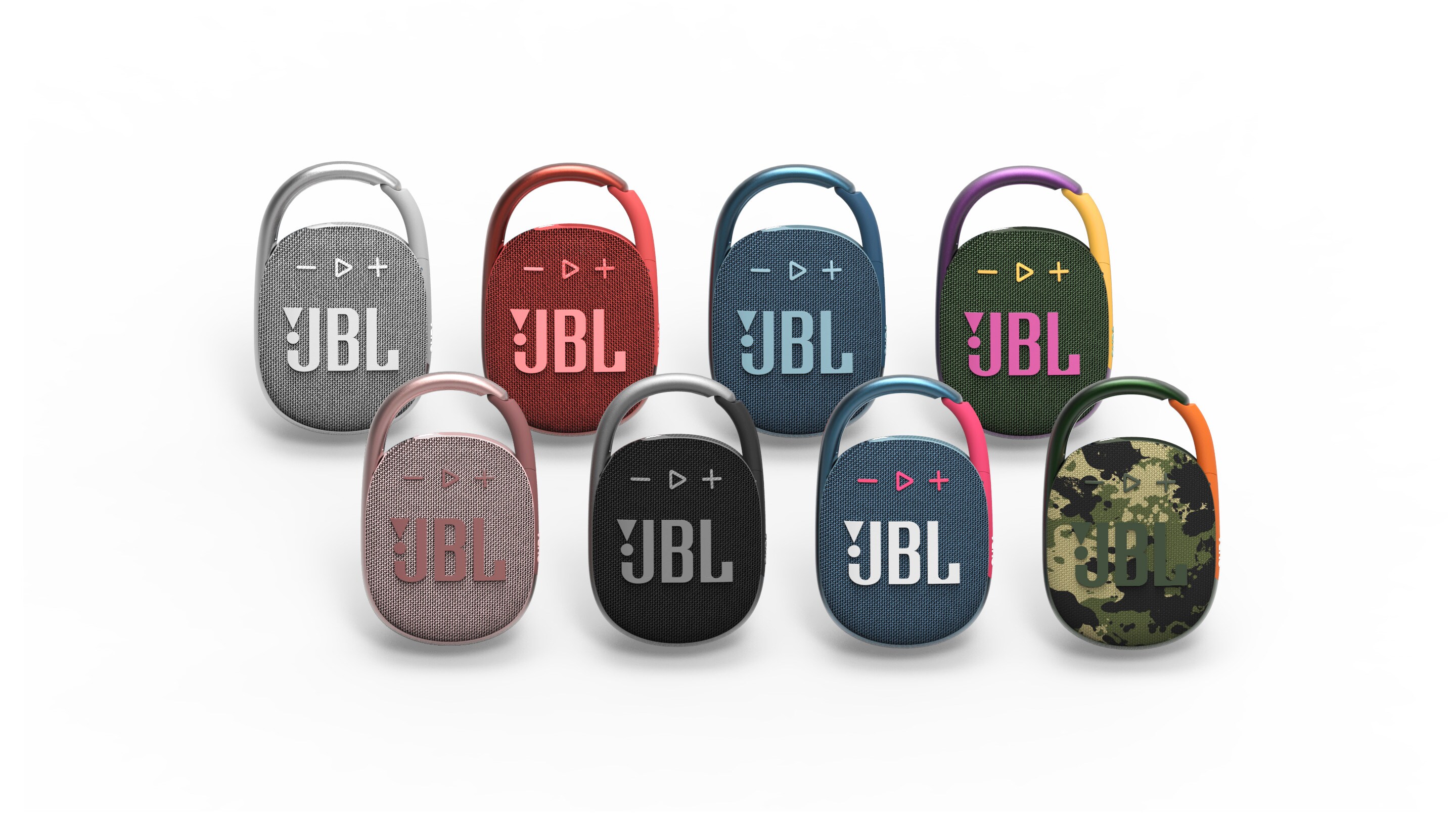 JBL Clip 4 Squad Tragbarer Bluetooth-Lautsprecher wasserdicht nach IPX7