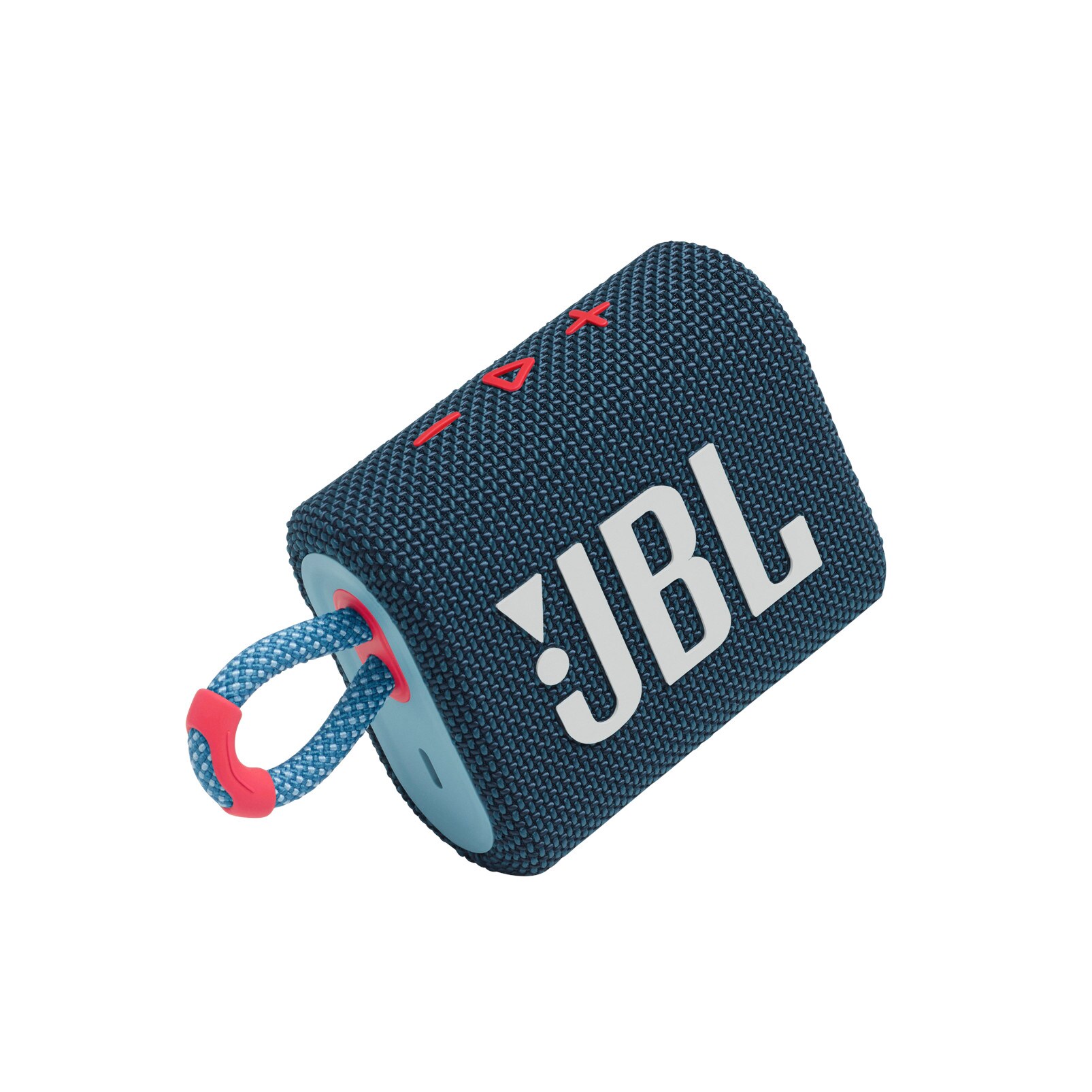 JBL GO 3 blau/pink Ultraportabler Bluetooth Lautsprecher IPX67