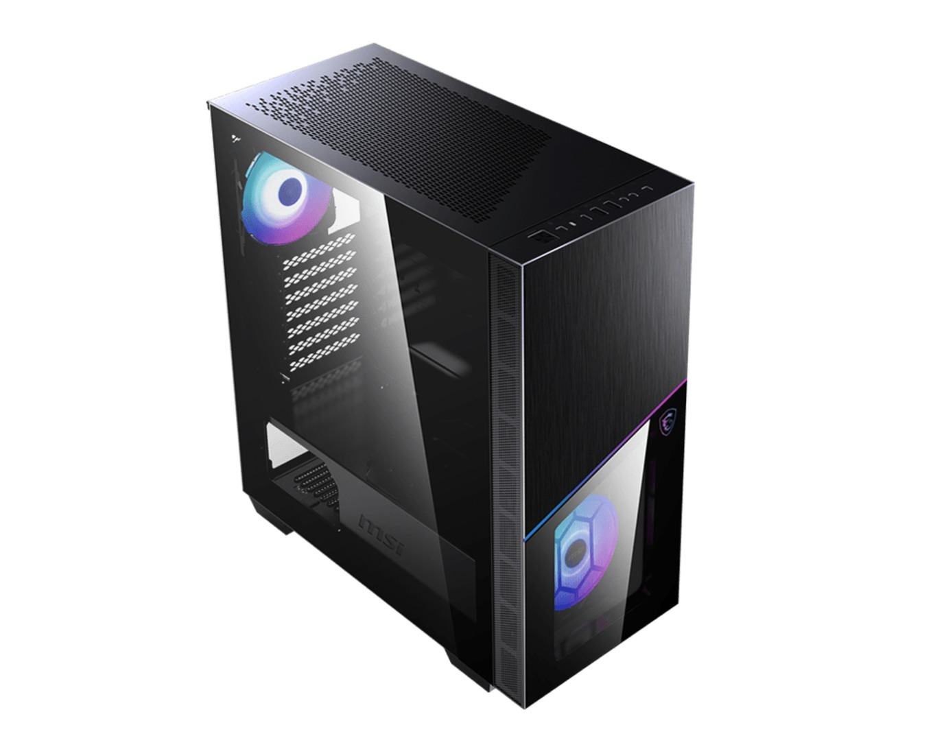 MSI MPG Sekira 100R MIDI Tower RGB Gaming Gehäuse, Echtglas Seitenfenster