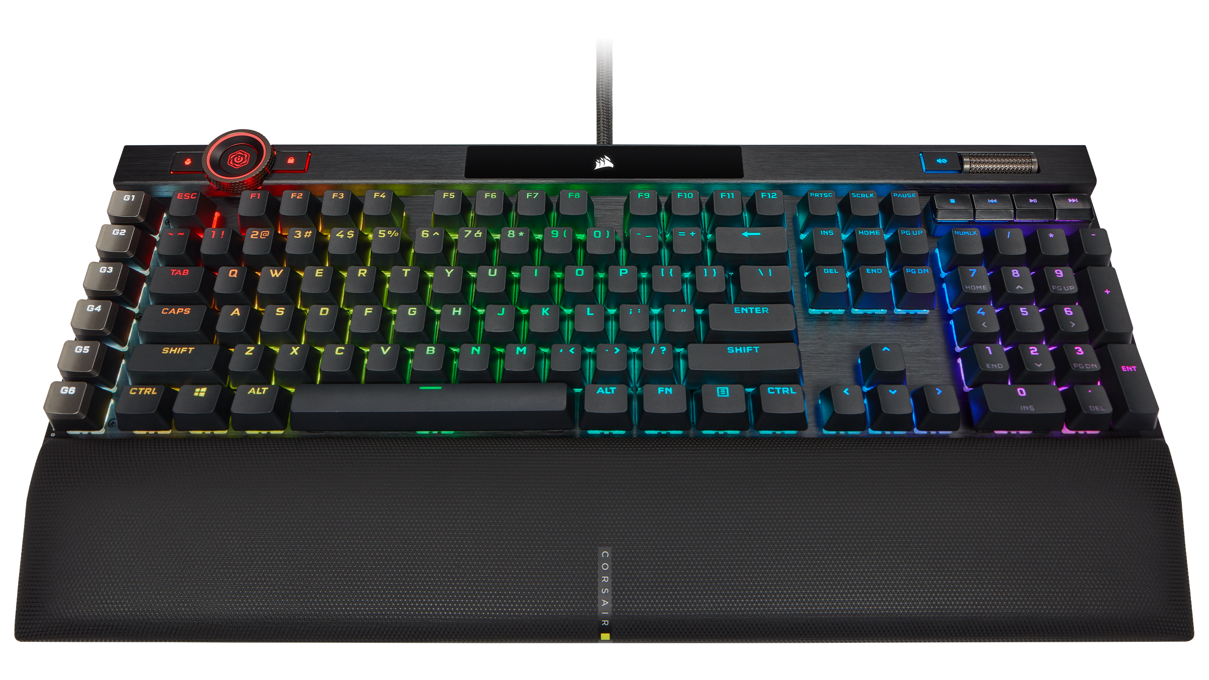 CORSAIR K100 RGB Optisch-mechanische Kabelgebundene Gaming Tastatur