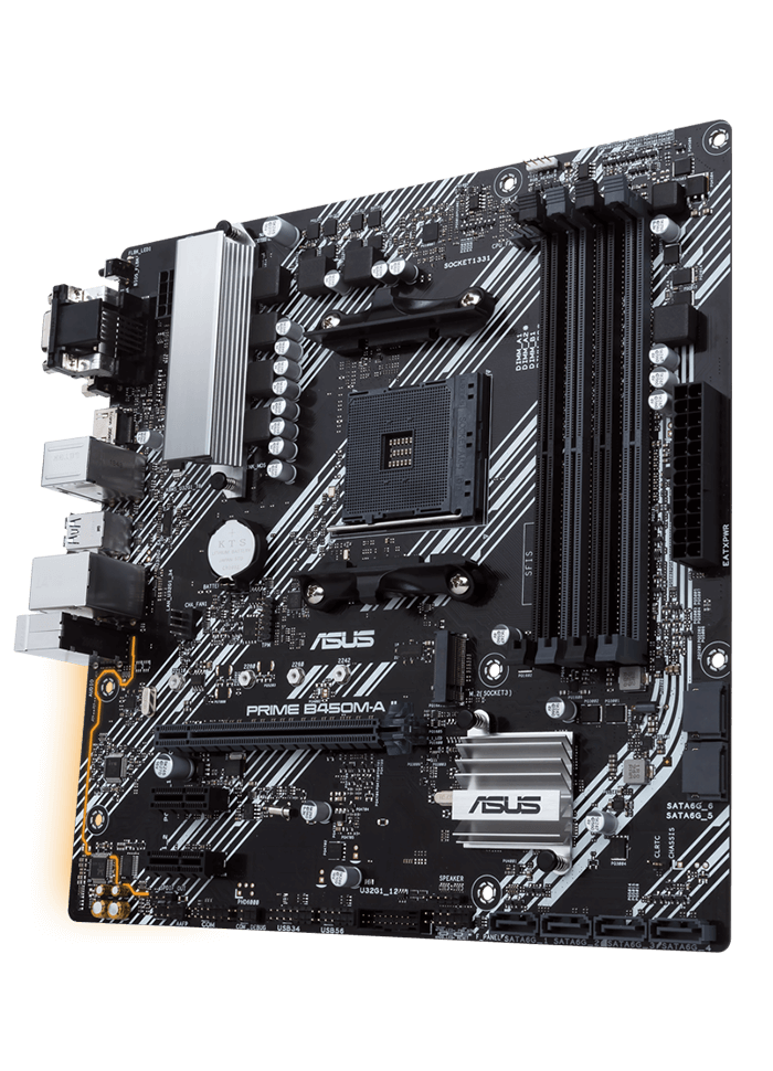 ASUS Prime B450M-A II mATX Mainboard Sockel AM4 M.2/USB3.2/HDMI/DVI/VGA