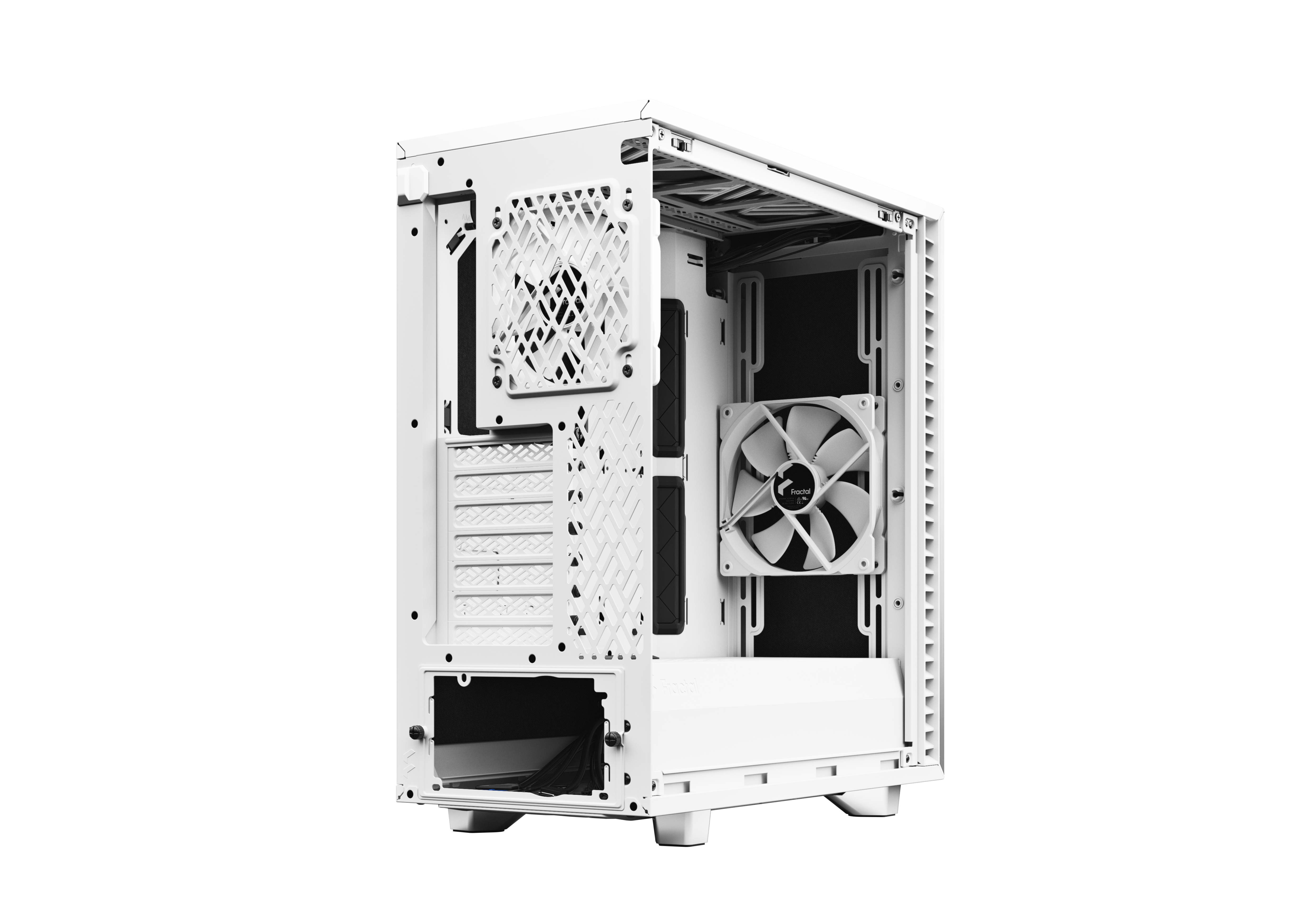 Fractal Design Define 7 Compact ATX Gaming Gehäuse Solid Weiß