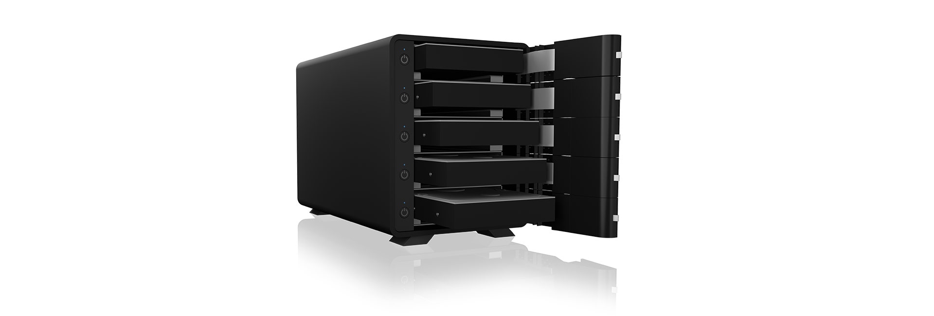 RaidSonic Icy Box IB-3805-C31 5-Bay Single System für 5x 3,5" SATA I/II/III