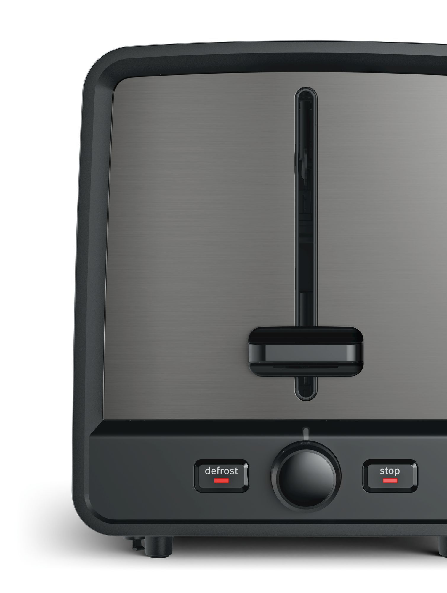 Bosch TAT5P425 Kompakt Toaster, DesignLine, schwarz