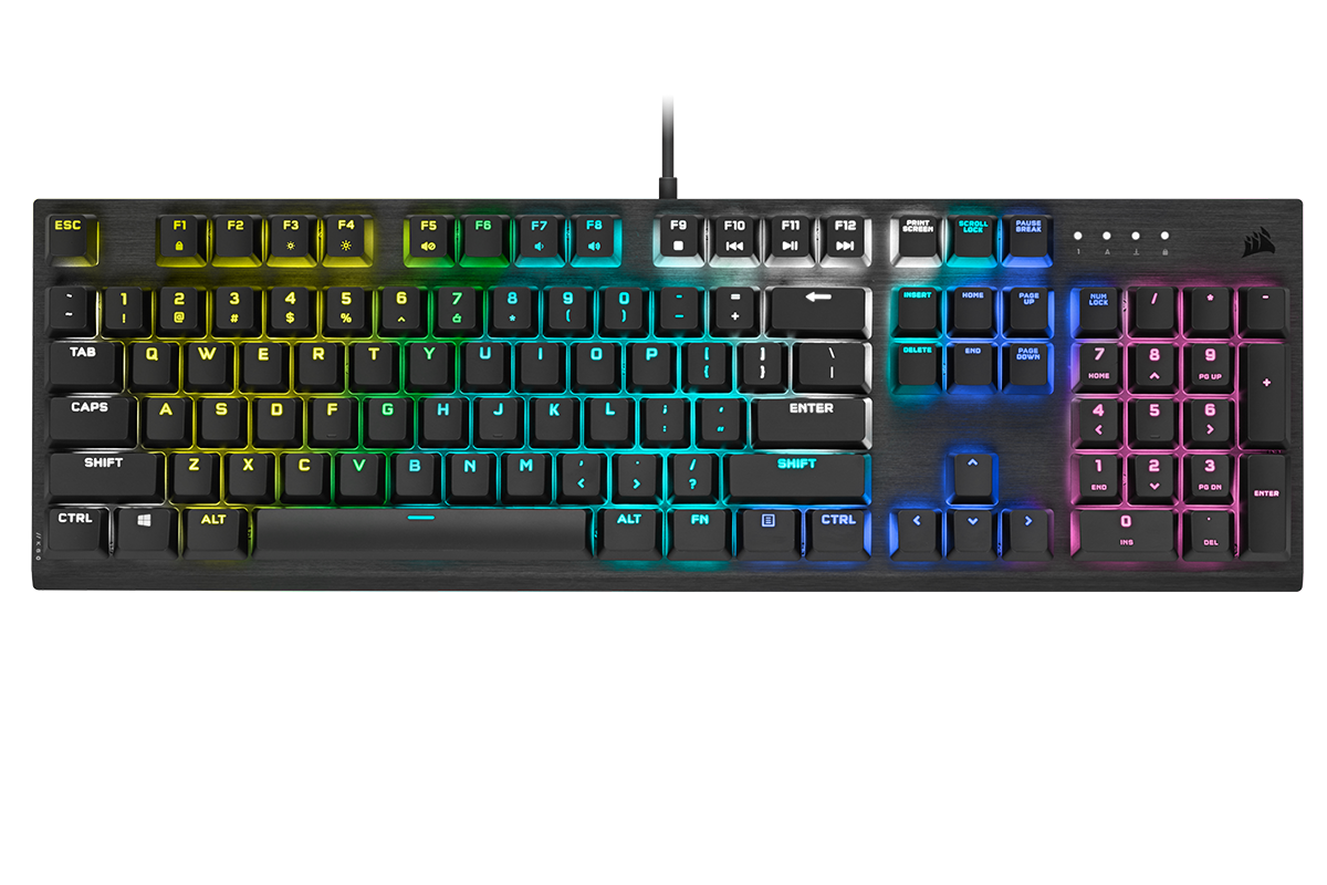 Corsair K60 RGB Pro Mechanische Kabelgebundene Gaming Tastatur