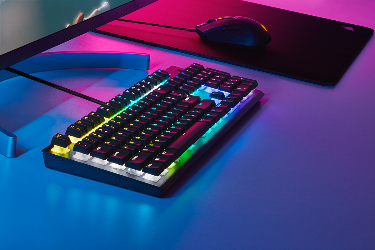 Corsair K60 RGB Pro Mechanische Kabelgebundene Gaming Tastatur