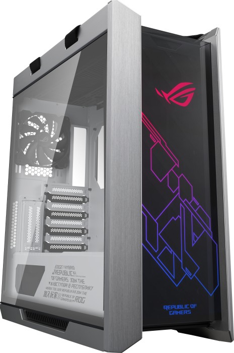 ASUS ROG Strix Helios RGB ATX Midi-Tower Gaming Gehäuse, White Edition