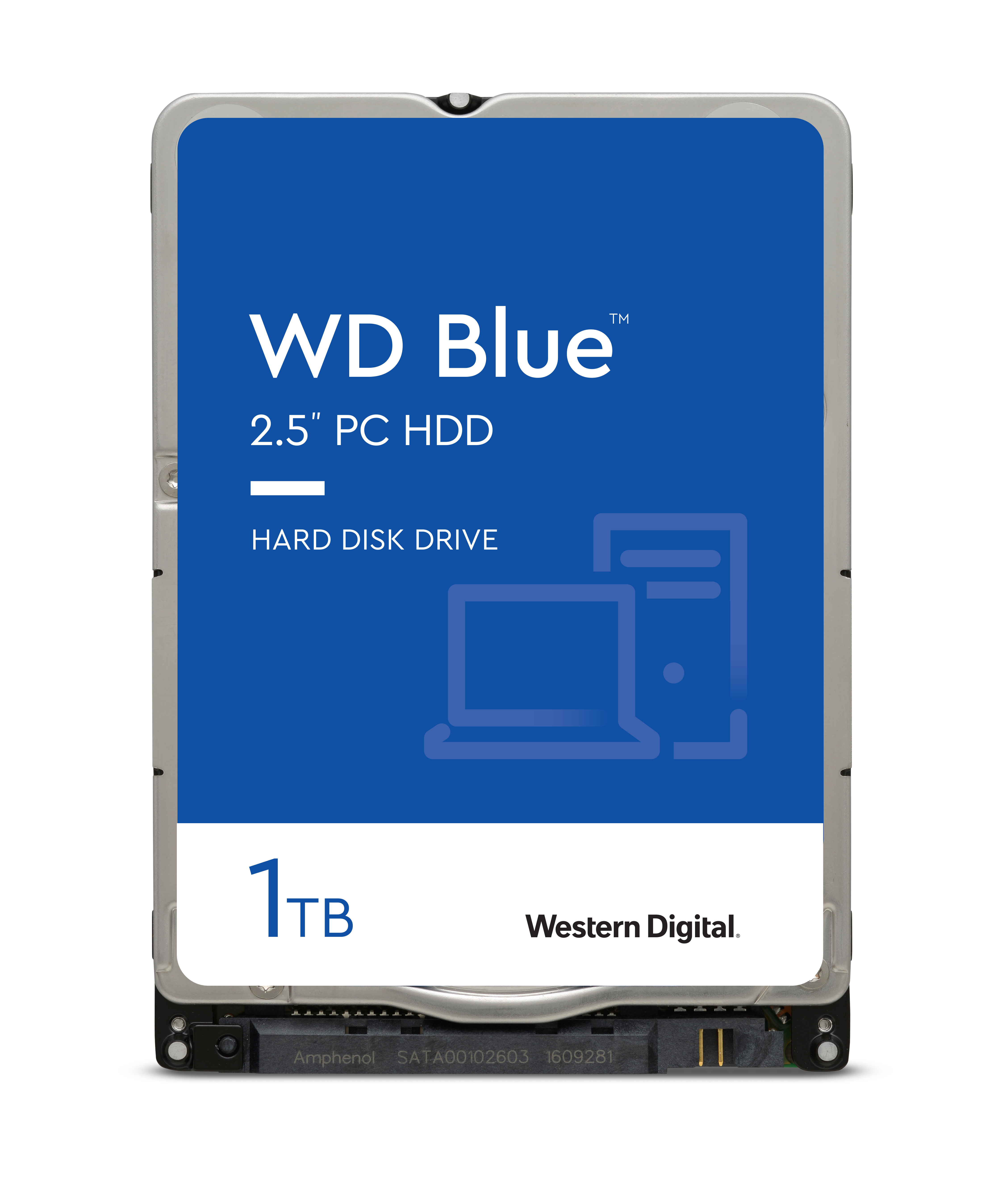 WD Blue WD10SPZX - 1TB 5400rpm 128MB Cache 2.5zoll 7mm - SATA600