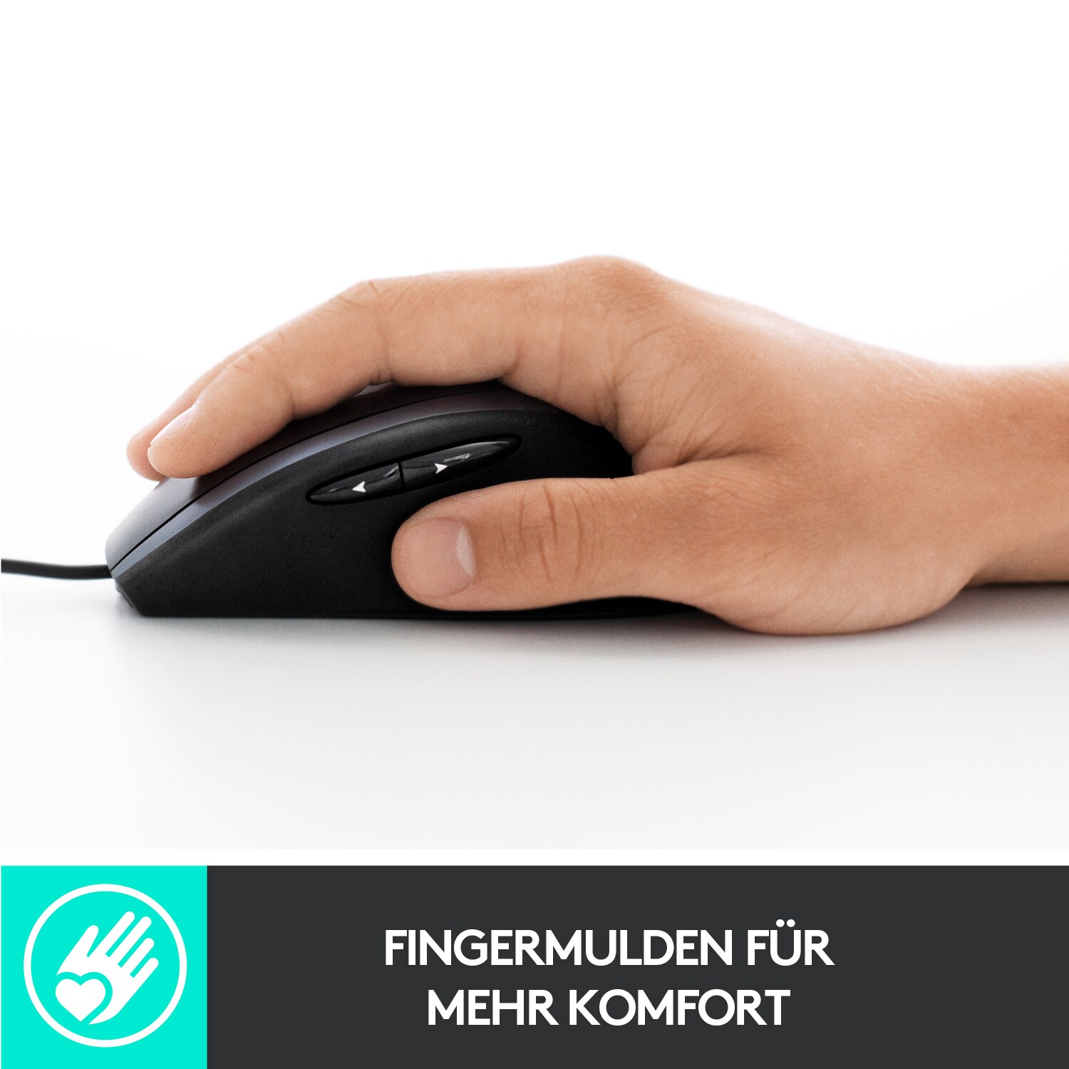 Logitech M500s Kabelgebundene Maus schwarz