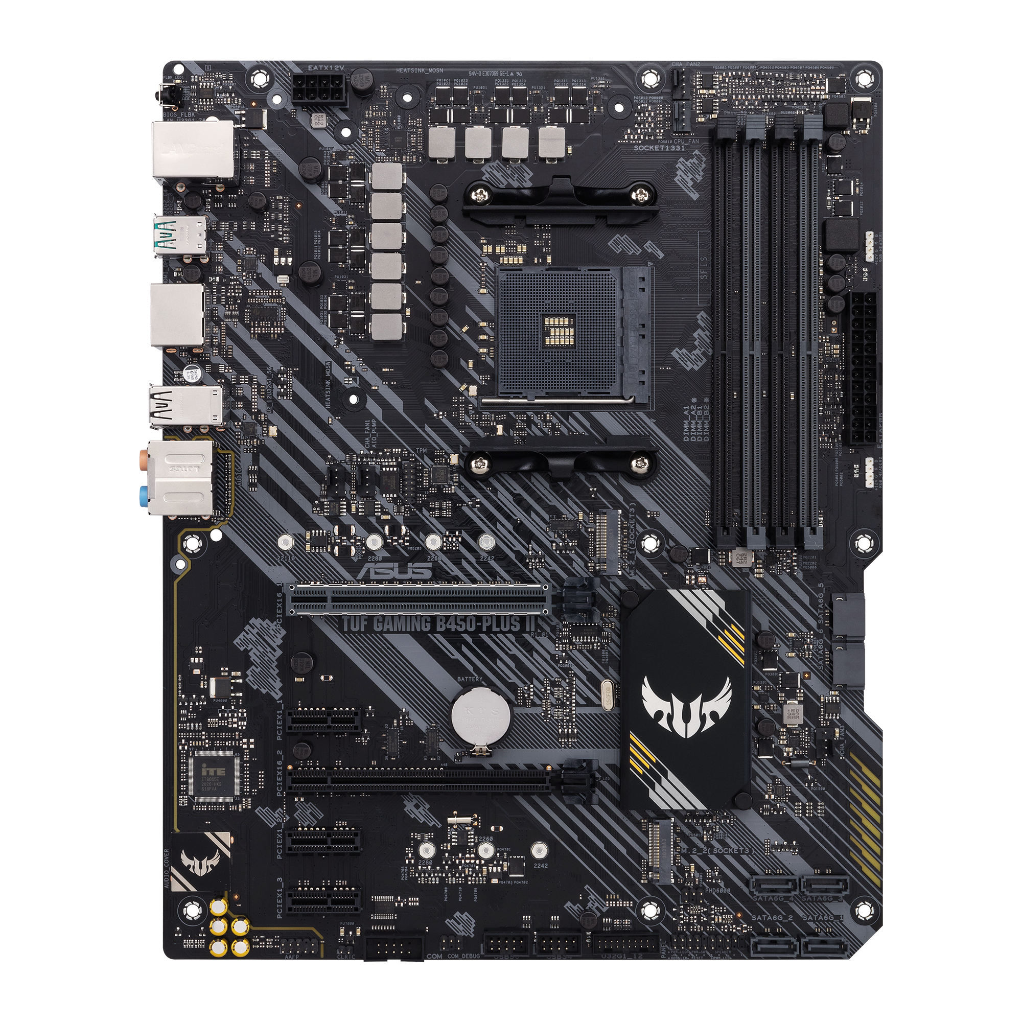 ASUS TUF B450-Plus Gaming II ATX Mainboard Sockel AM4 M.2/USB3.2(C)/HDMI/DVI