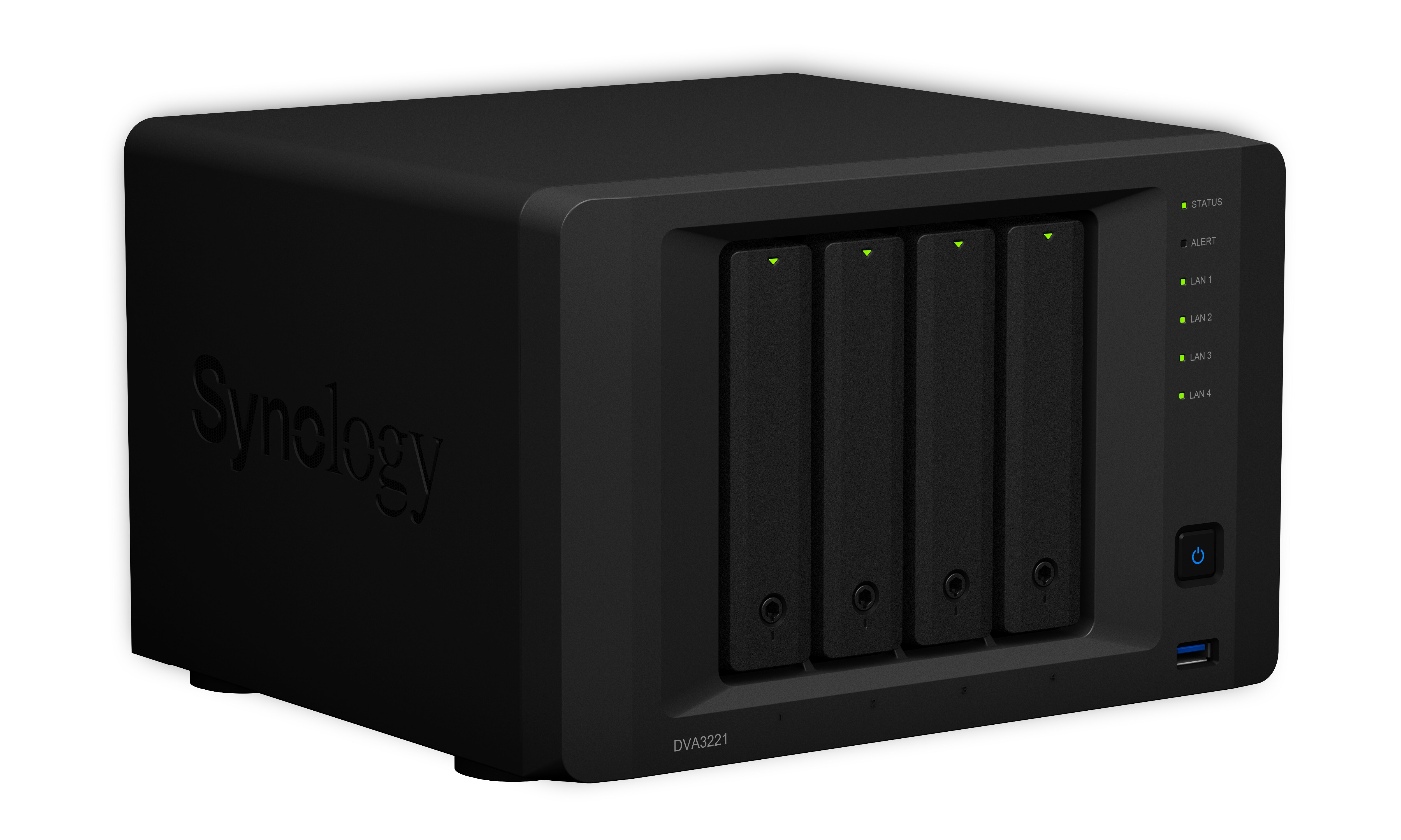 Synology DVA3221 NVR System 4-Bay Leergehäuse