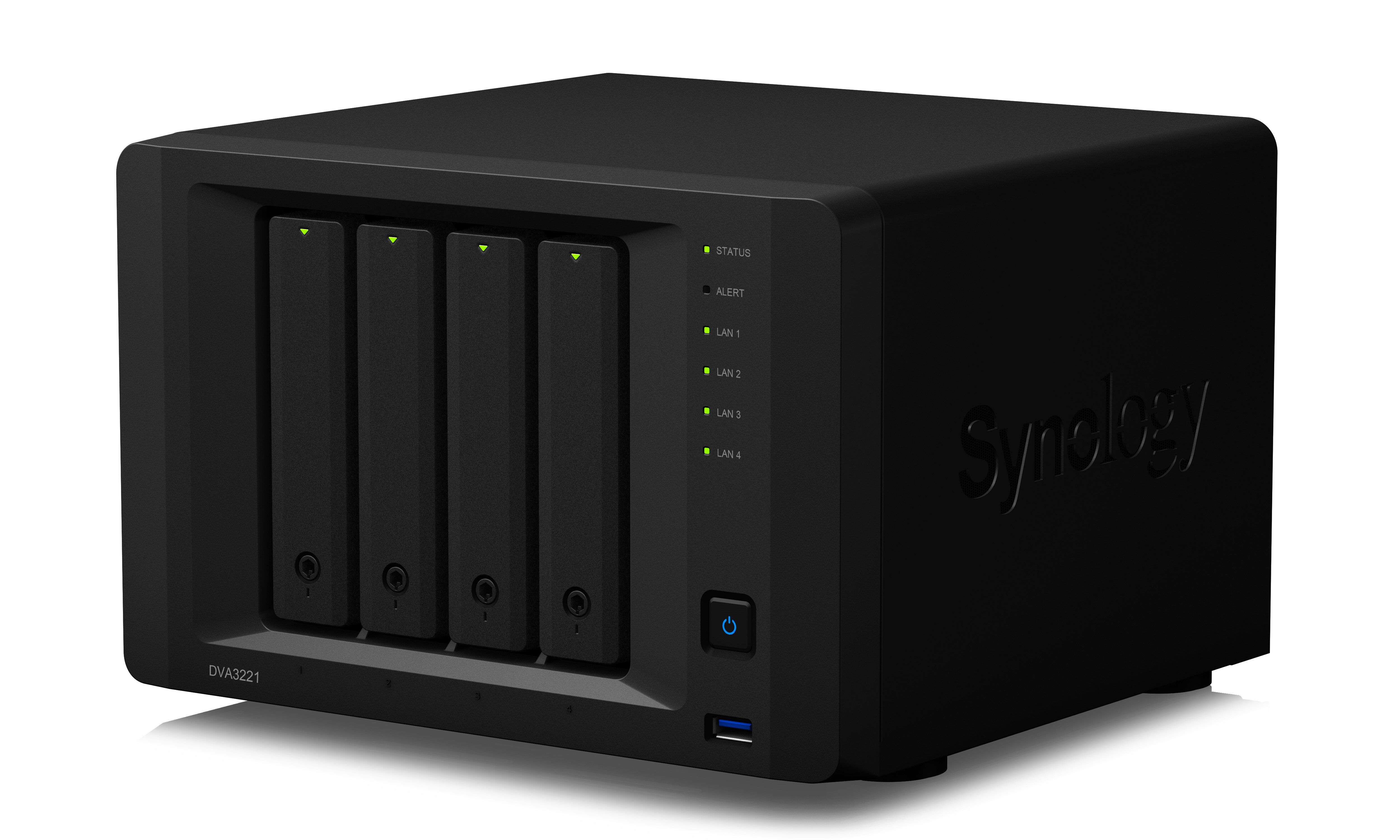 Synology DVA3221 NVR System 4-Bay Leergehäuse