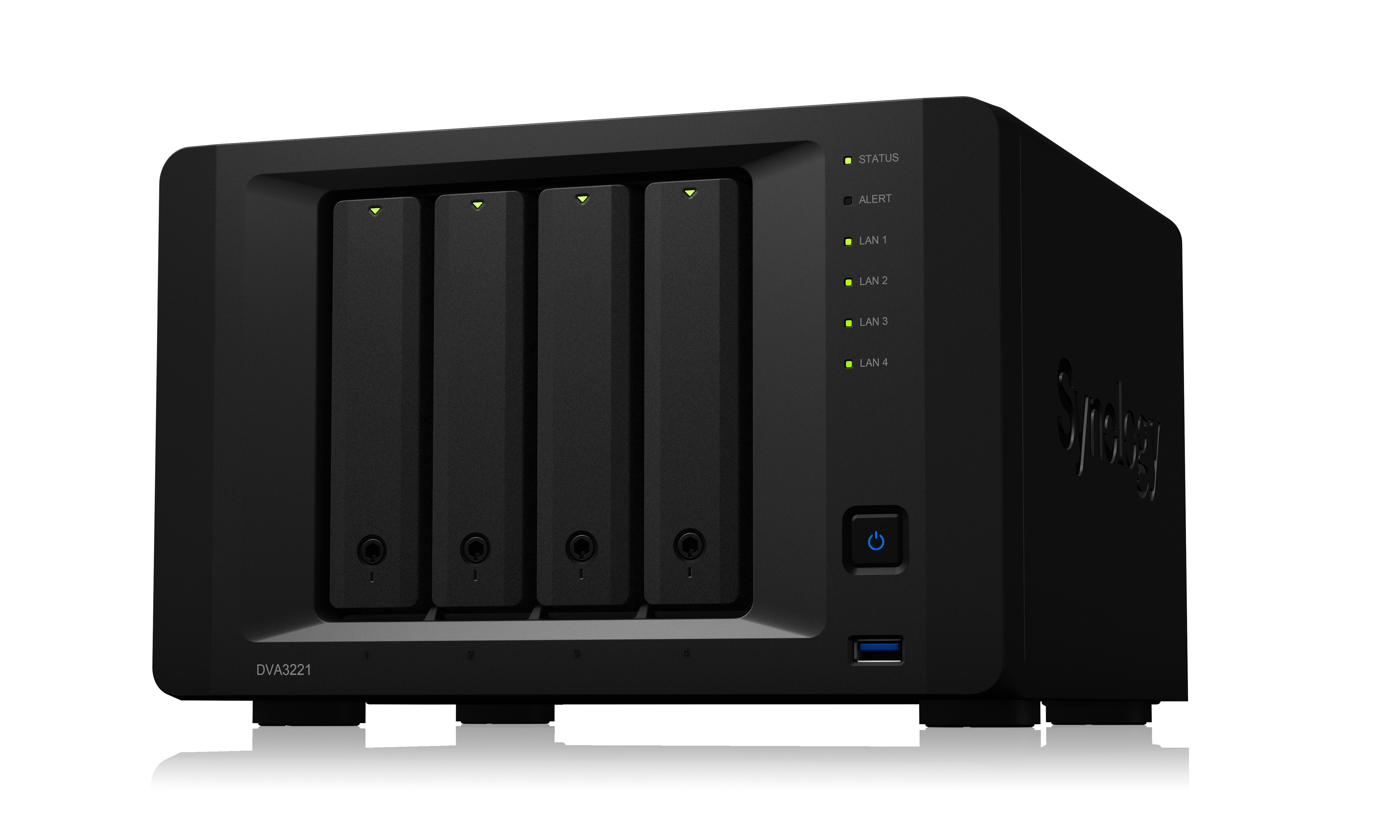 Synology DVA3221 NVR System 4-Bay Leergehäuse