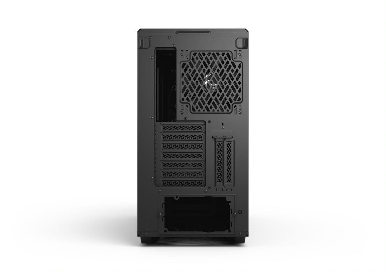 Fractal Design Meshify 2 Black Solid Big Tower Gaming Gehäuse mit Seitenfenster