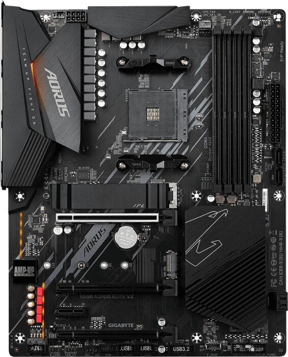 Gigabyte B550 Aorus Elite V2 ATX Mainboard Sockel AM4 M.2/HDMI/DP/USB3.2