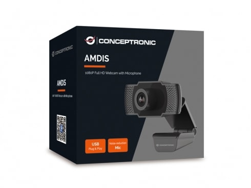 CONCEPTRONIC Webcam AMDIS 1080P Full HD