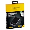Intenso mobiles Ladegerät Powerbank XC10000 mAh USB Typ A zu Type C schwarz
