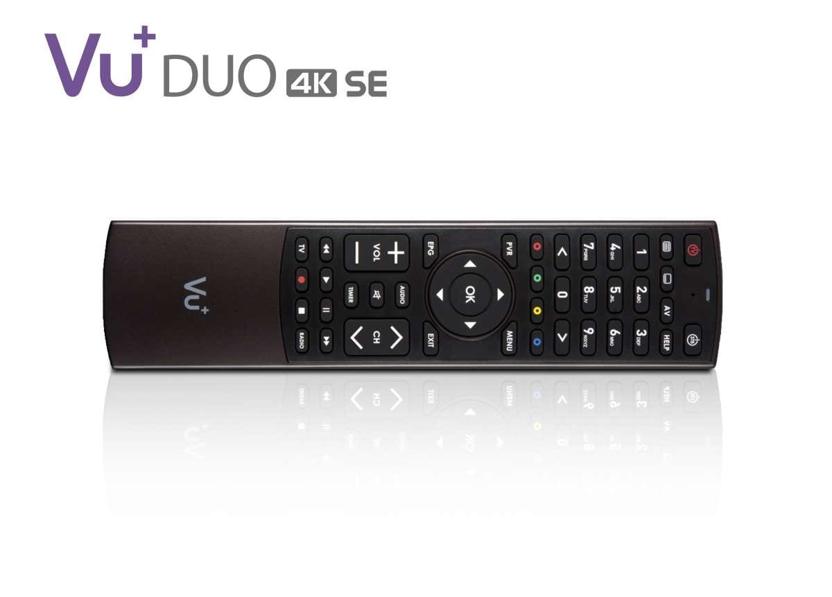 VU+ Duo 4K SE 2x DVB-S2X FBC Twin Tuner PVR ready Linux Receiver UHD 2160p