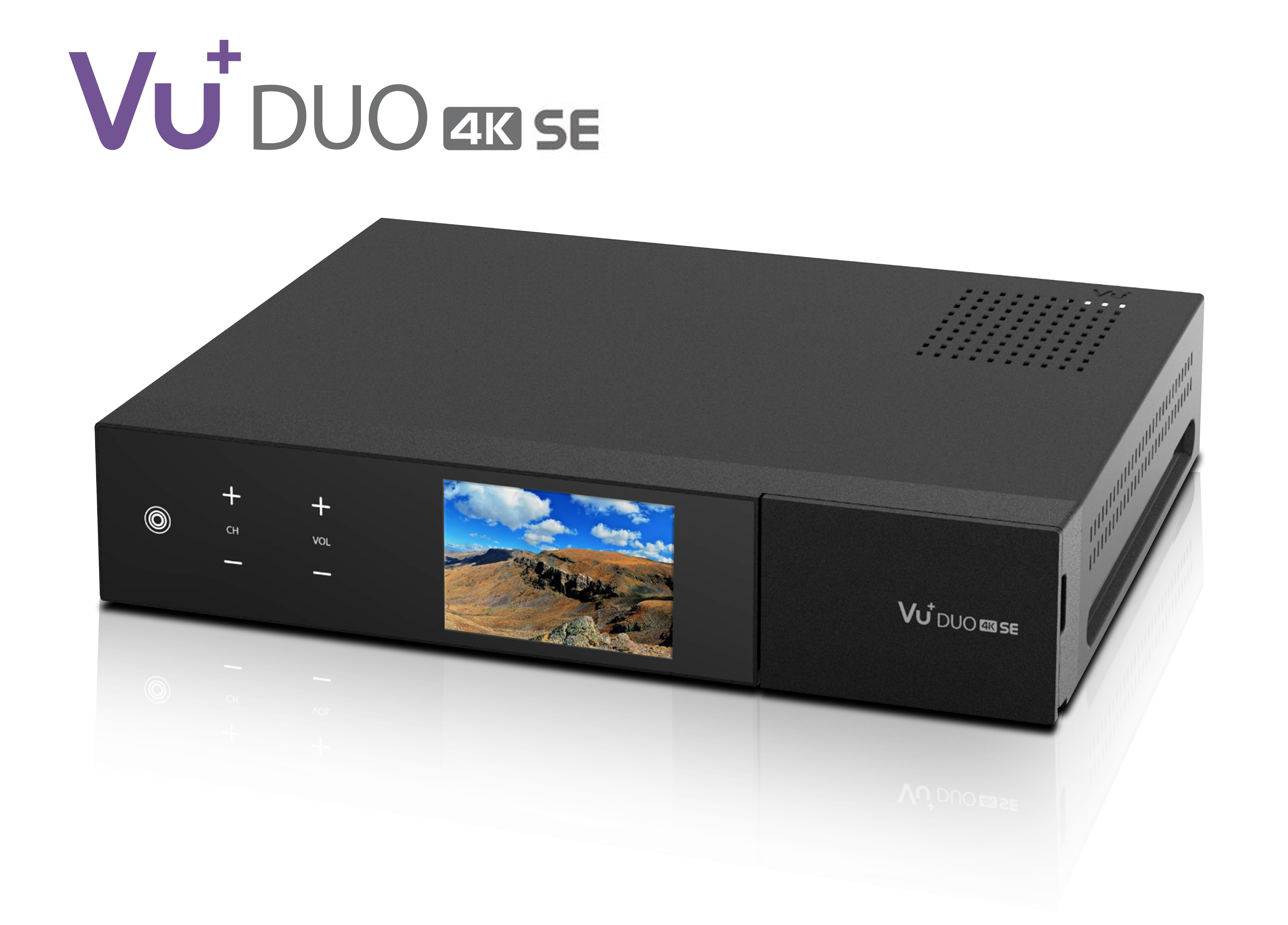 VU+ Duo 4K SE 1x DVB-S2X FBC Twin Tuner PVR ready Linux Receiver UHD 2160p