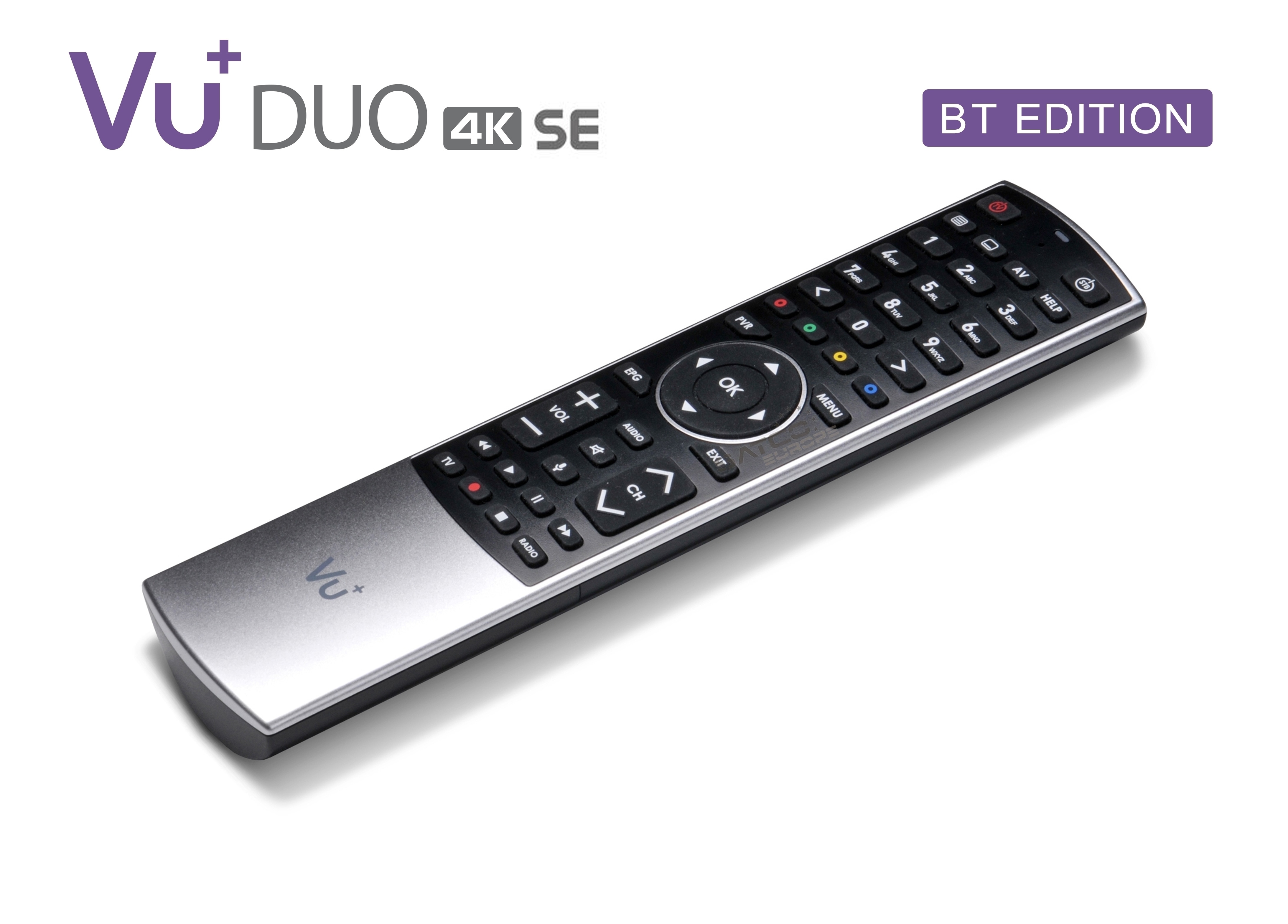 VU+ Duo 4K SE BT 1x DVB-S2X FBC Twin Tuner PVR ready Linux Receiver UHD 2160p