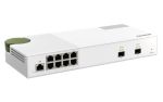 QNAP QSW-M2108-2S Switch Managed 8 port 2.5Gbps, 2 port 10Gbps SFP+