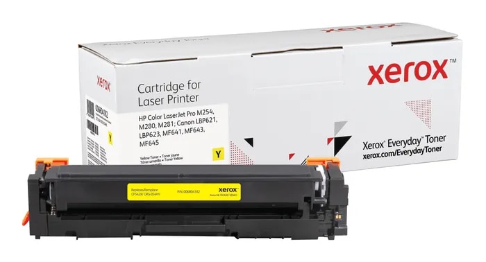 Xerox Everyday Alternativtoner für CF542X/CRG-054HY Gelb für ca. 2500 Seiten