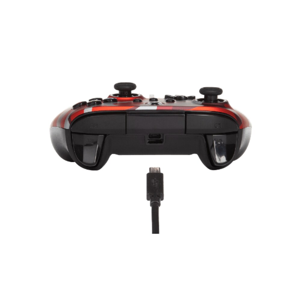 Power A Enhanced Wired Controller für Xbox Series X/S Rot Camouflage