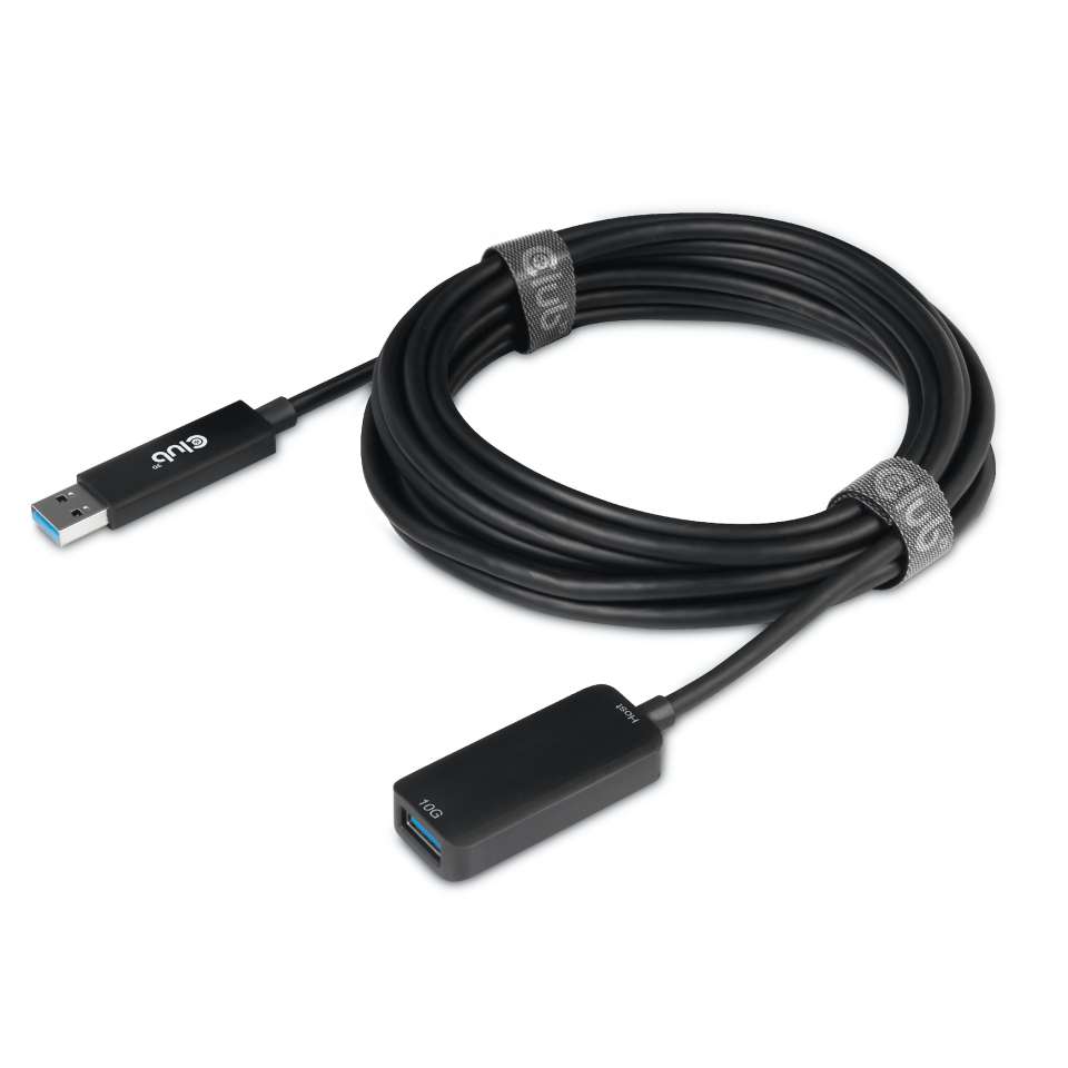 Club 3D USB 3.2 Gen2 Typ A-Verlängerungskabel 10 Gbits St./B. 5 m