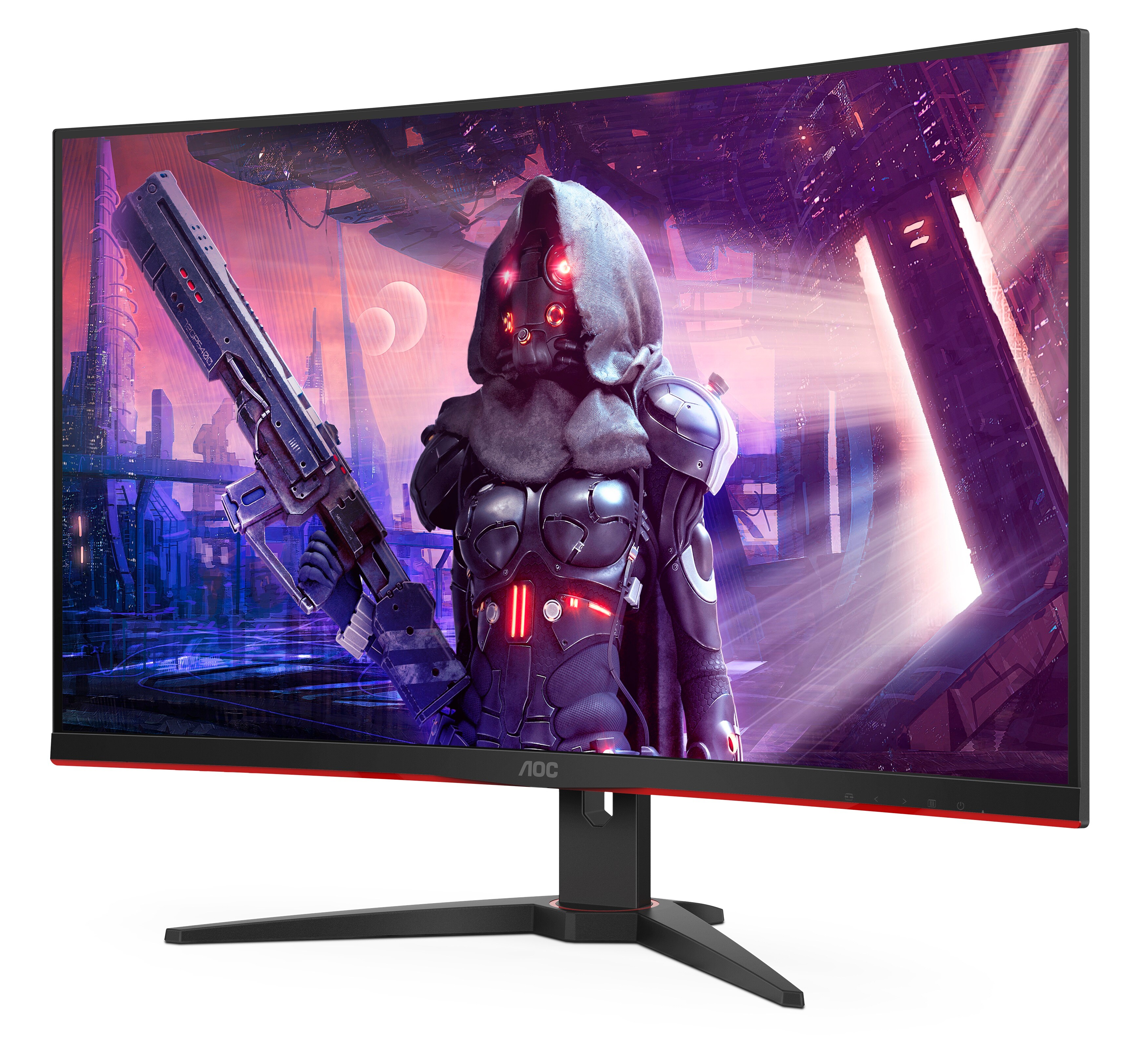 AOC CQ32G2SE 80cm (31,5") WQHD Gaming Monitor HDMI/DP FreeSync 165Hz 1ms