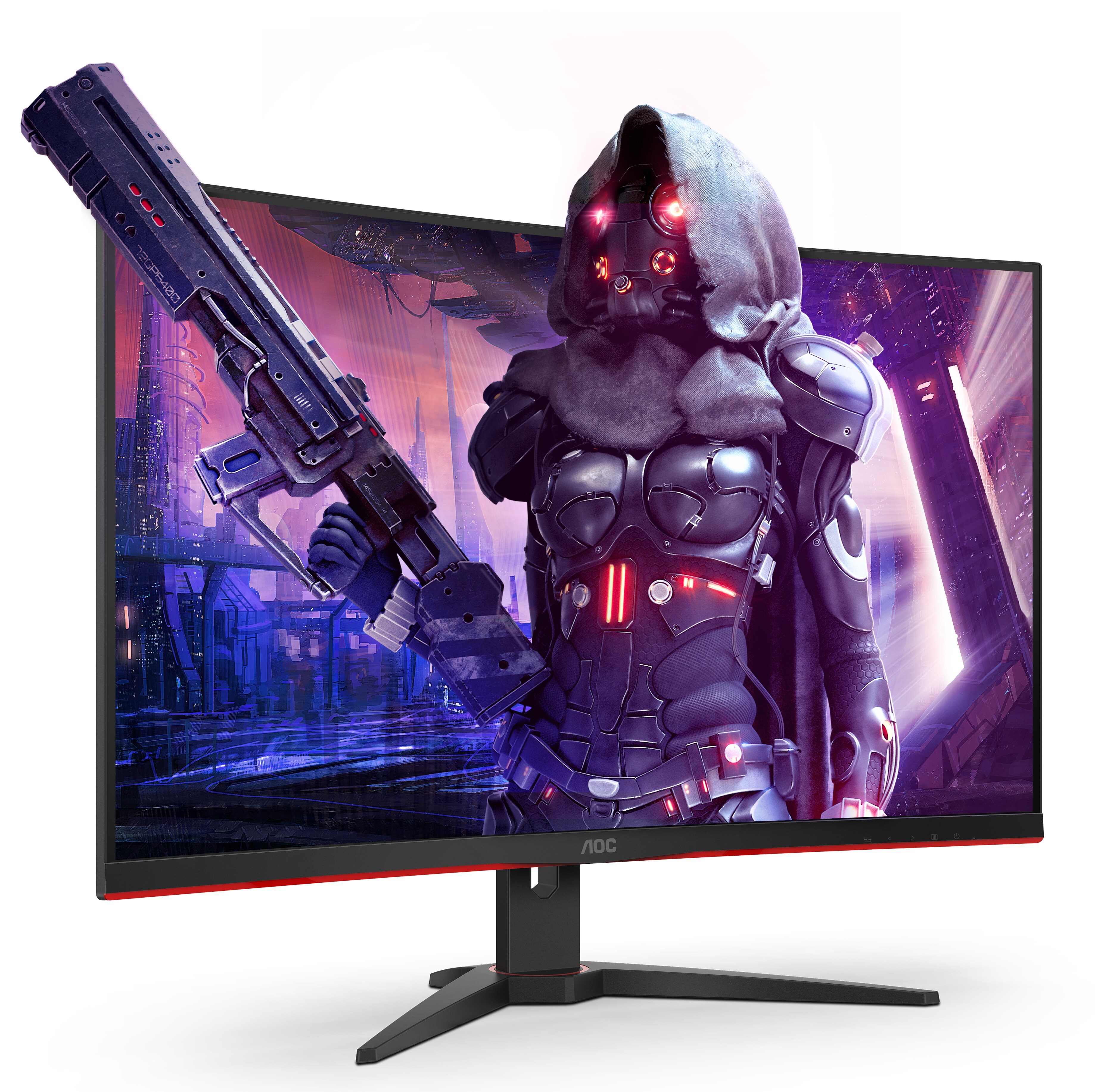 AOC CQ32G2SE 80cm (31,5") WQHD Gaming Monitor HDMI/DP FreeSync 165Hz 1ms