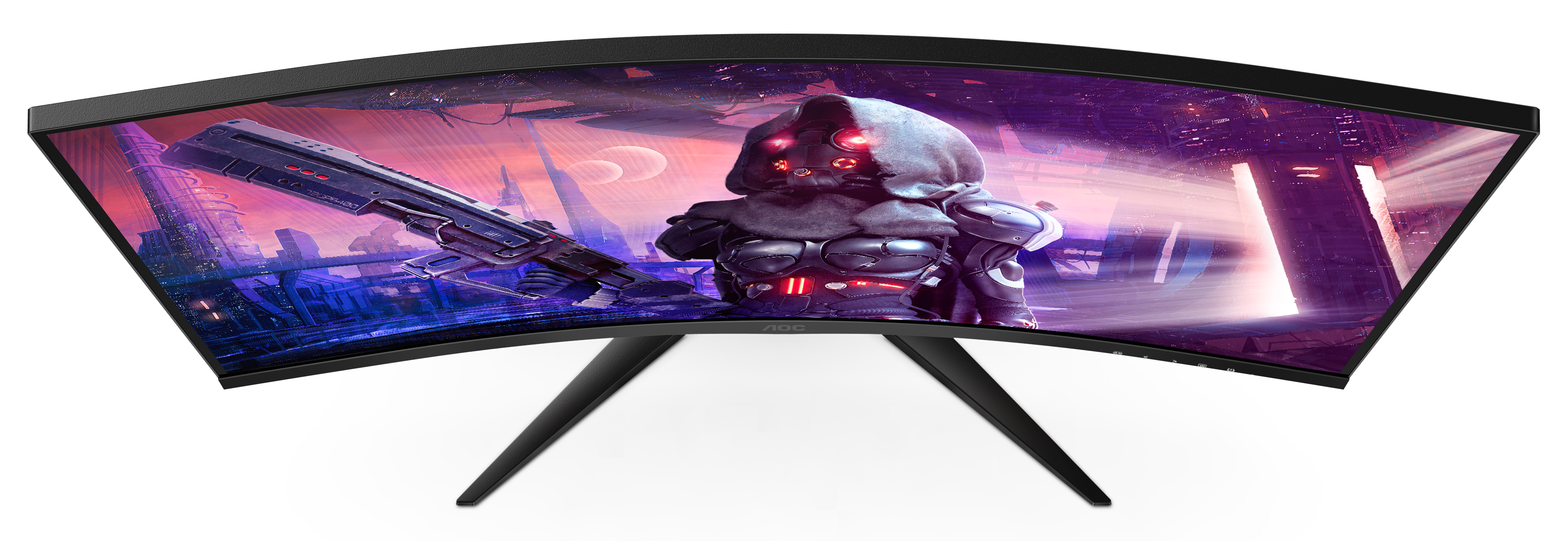 AOC CQ32G2SE 80cm (31,5") WQHD Gaming Monitor HDMI/DP FreeSync 165Hz 1ms