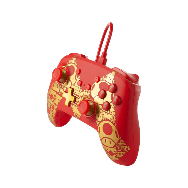 Power A Enhanced Wired Controller für Nintendo Switch - Golden M