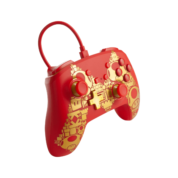 Power A Enhanced Wired Controller für Nintendo Switch - Golden M