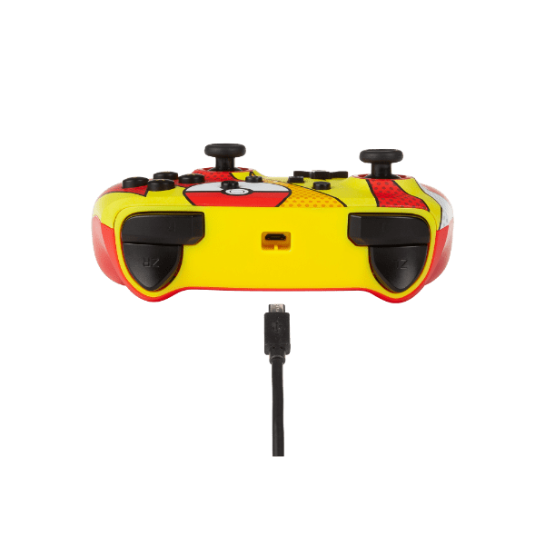 Power A Enhanced Wired Controller für Nintendo Switch - Pikachu Pop Art